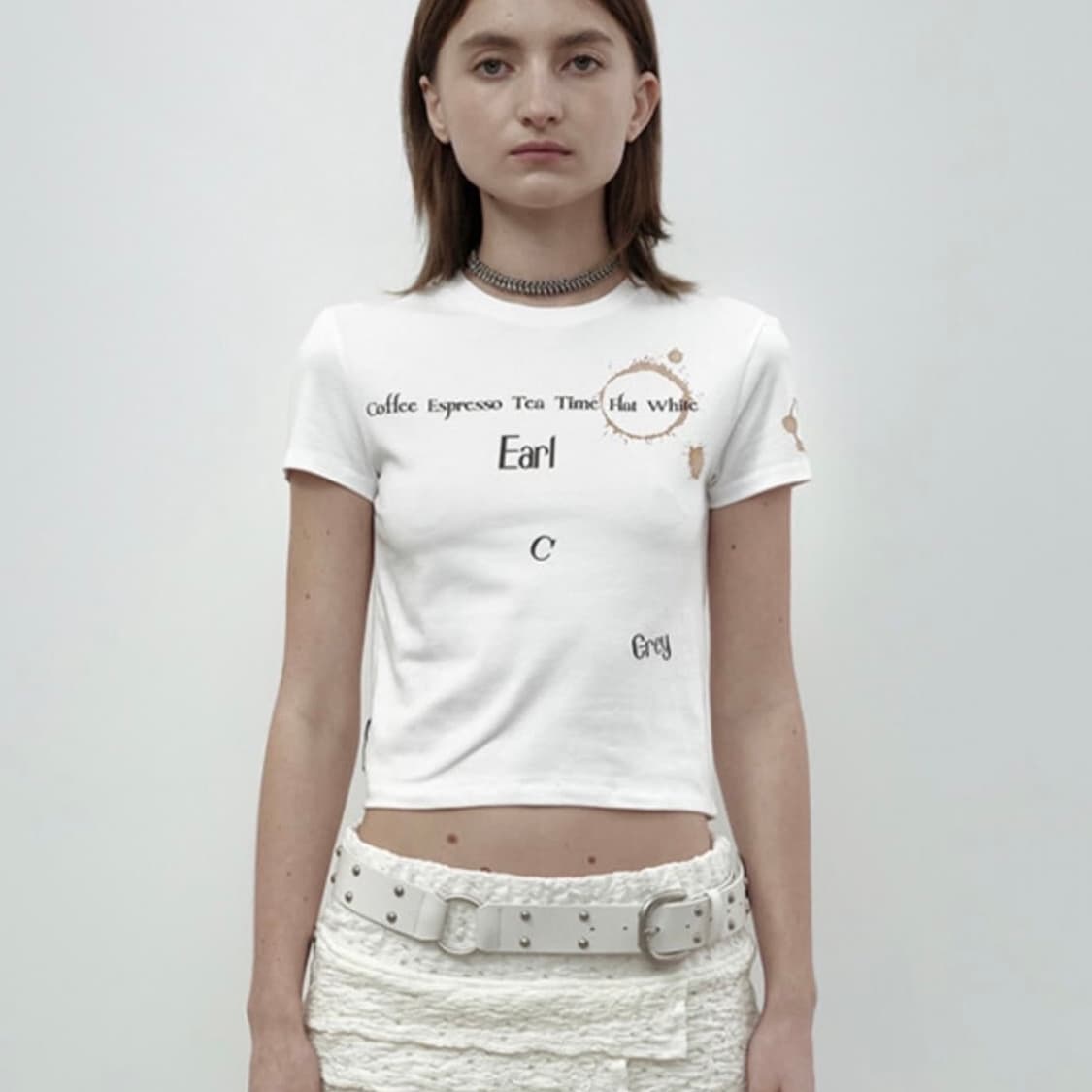 세릭 two ring rivet white 벨트 화이트 상품이미지3