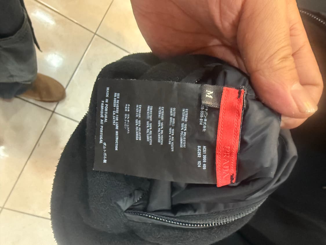 95 정품 프라다 리버시블 바막자켓 팝니다 상품이미지7