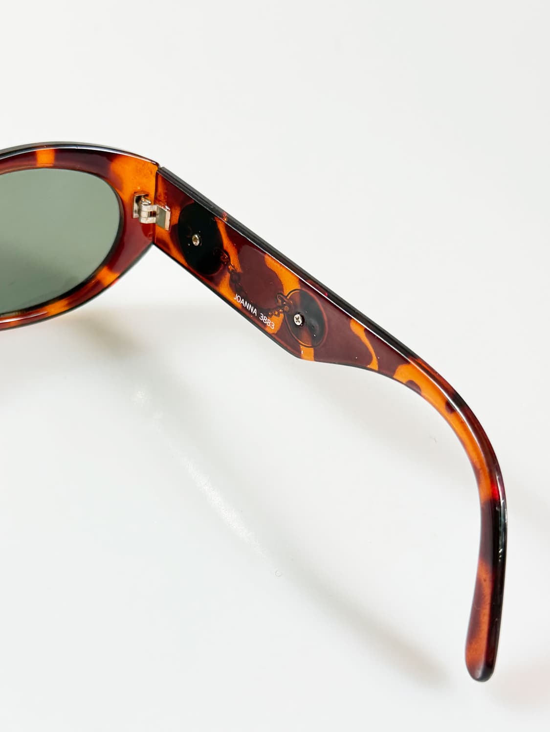 90s JOANNA 레오파드 볼드 스퀘어 빈티지 선글라스 상품이미지7