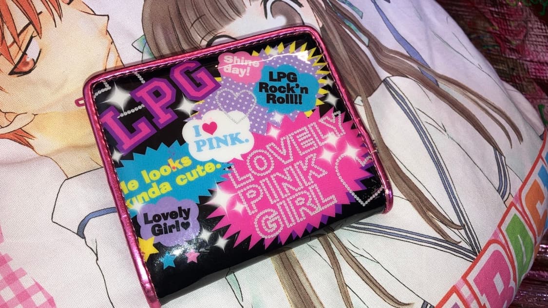 pink gyaru style wallet 상품이미지1
