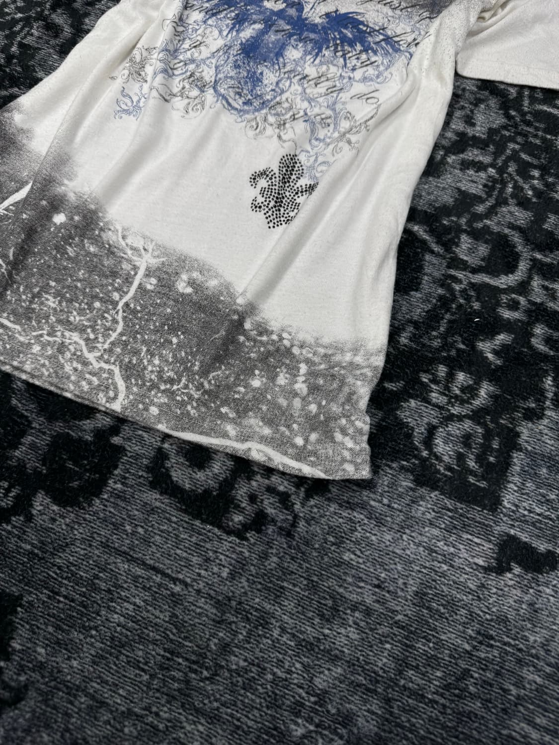 Semantic design 00s vkei printing top 상품이미지5