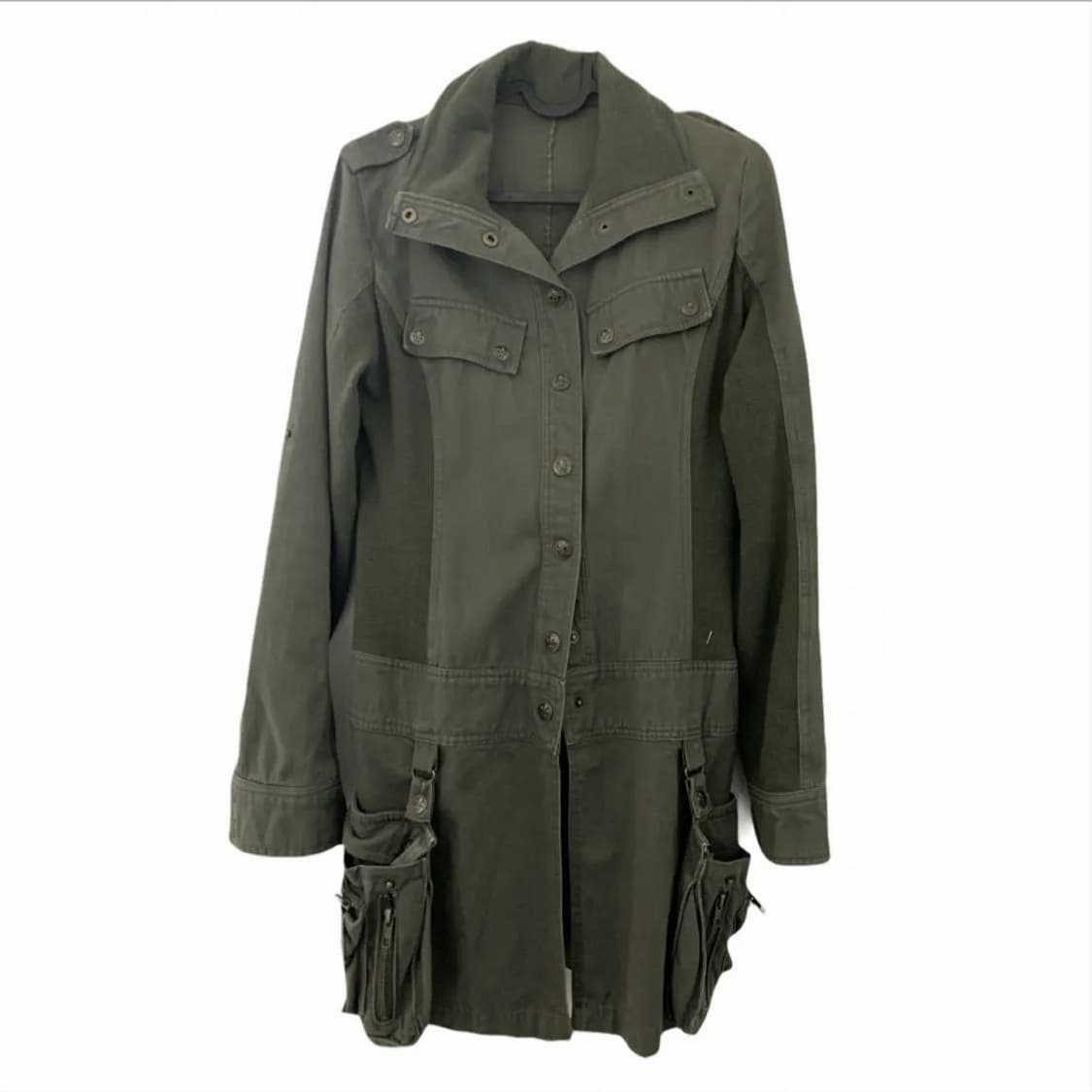 빈티지 카키 자켓 상품이미지1