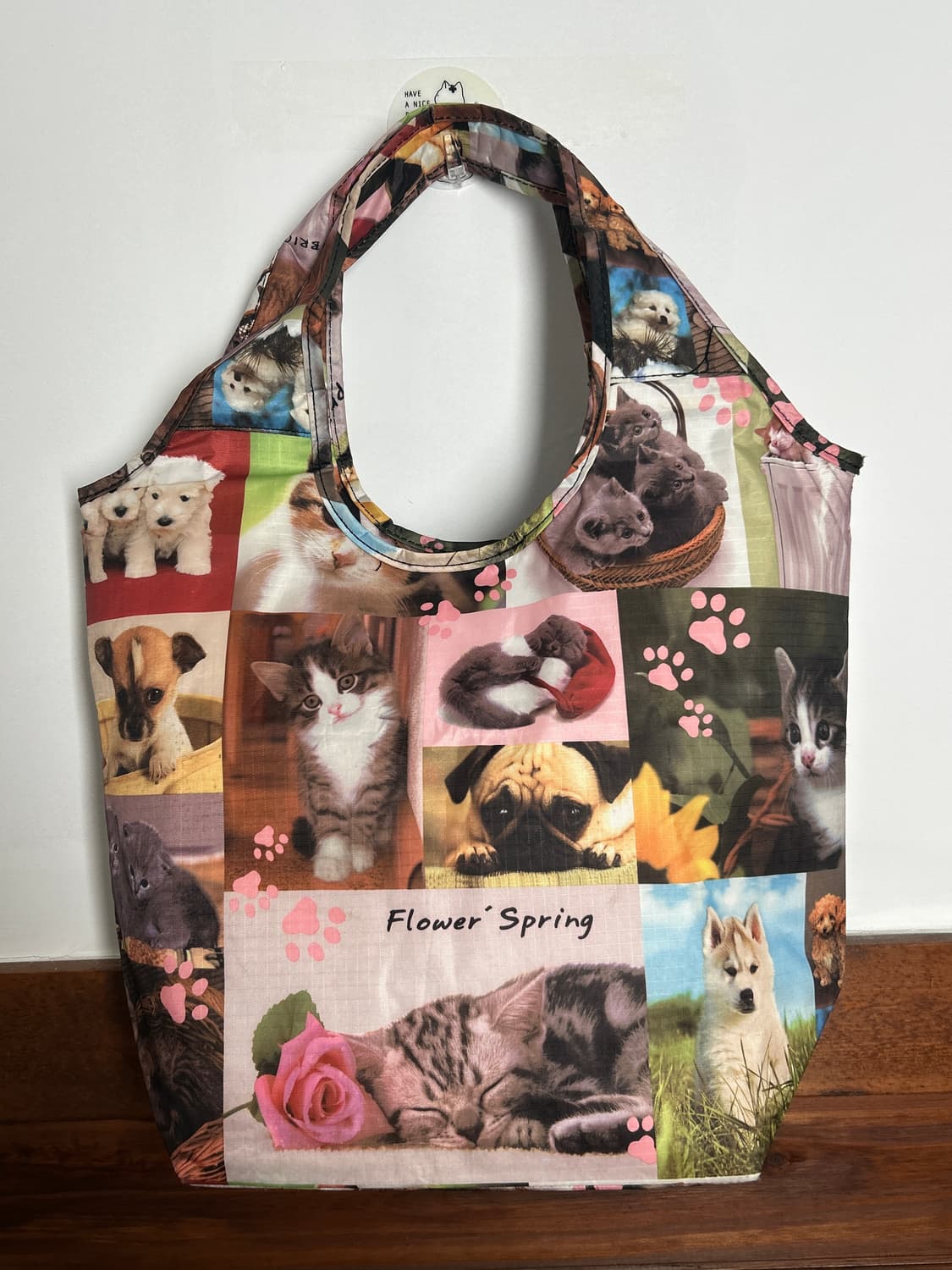 강아지 고양이 토트백  상품이미지7