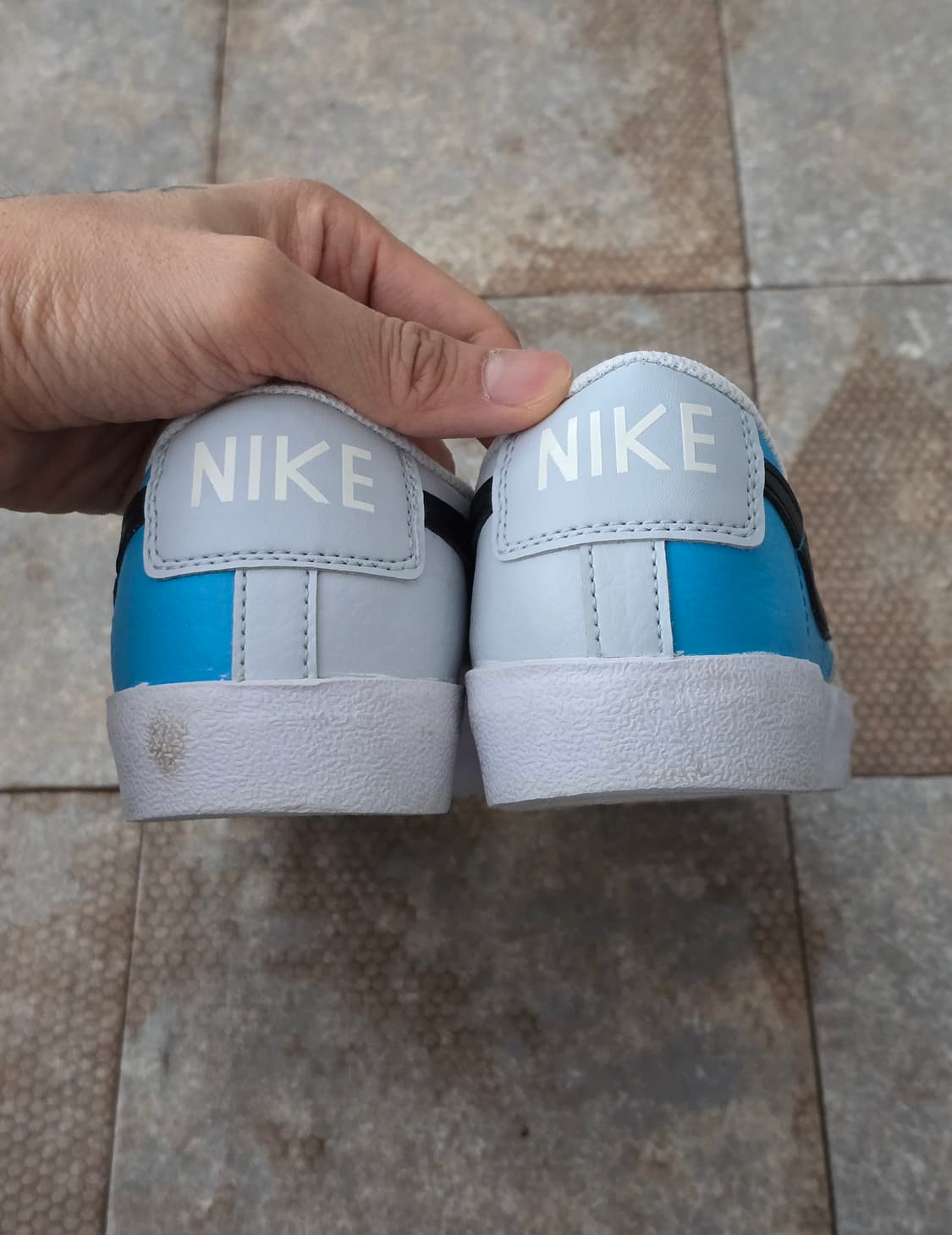 (245)나이키 블레이저 로우 77 블루 화이트 상품이미지9