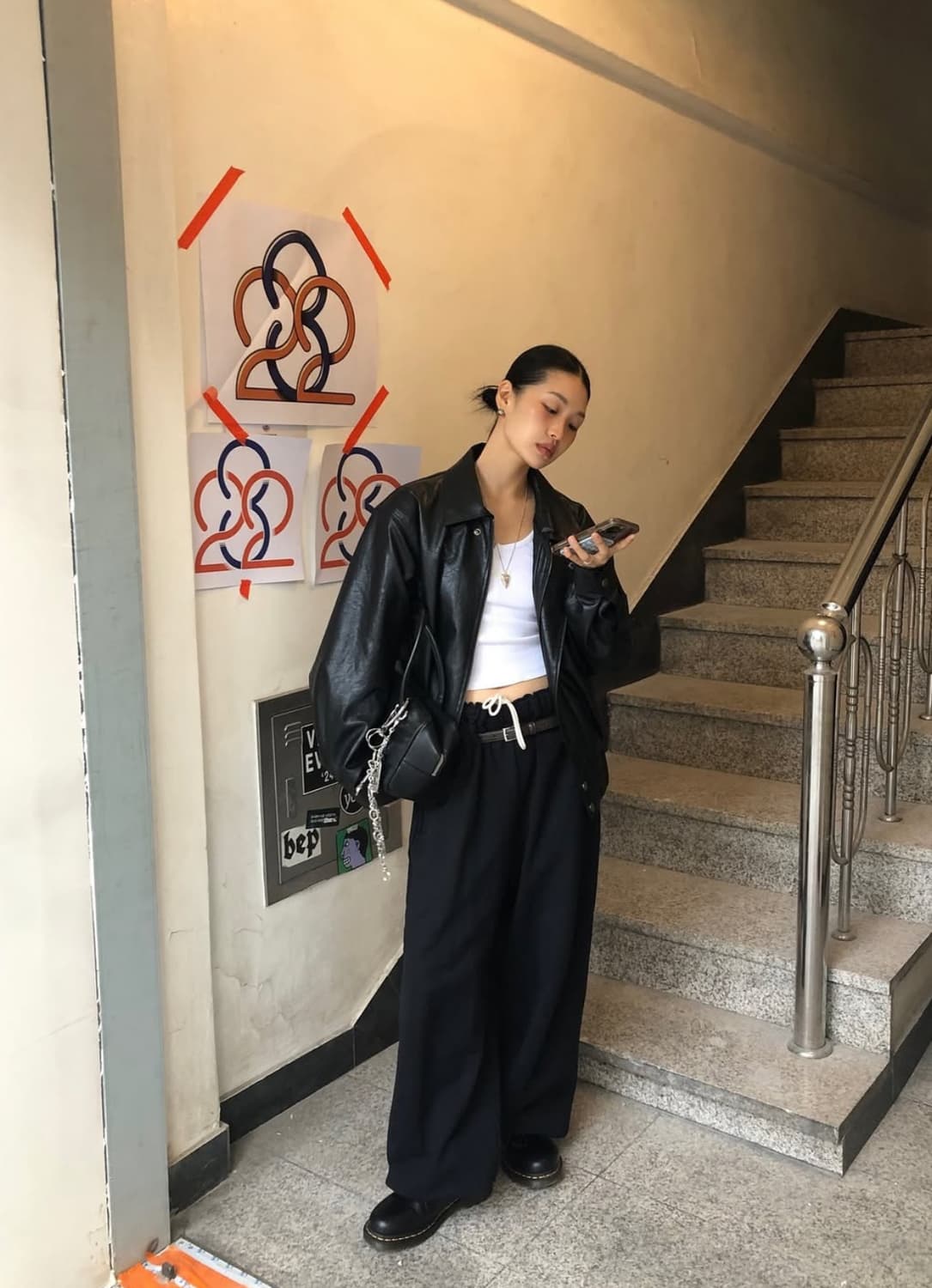 오데스 레더자켓 상품이미지3