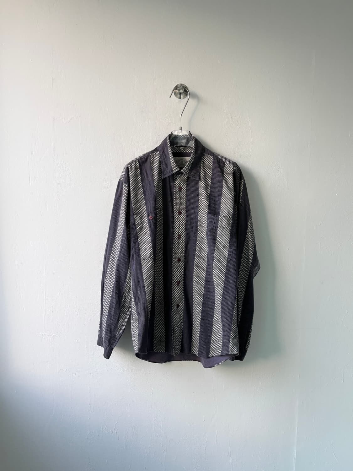 아르마니 80‘s 멀티 체크 셔츠  상품이미지1
