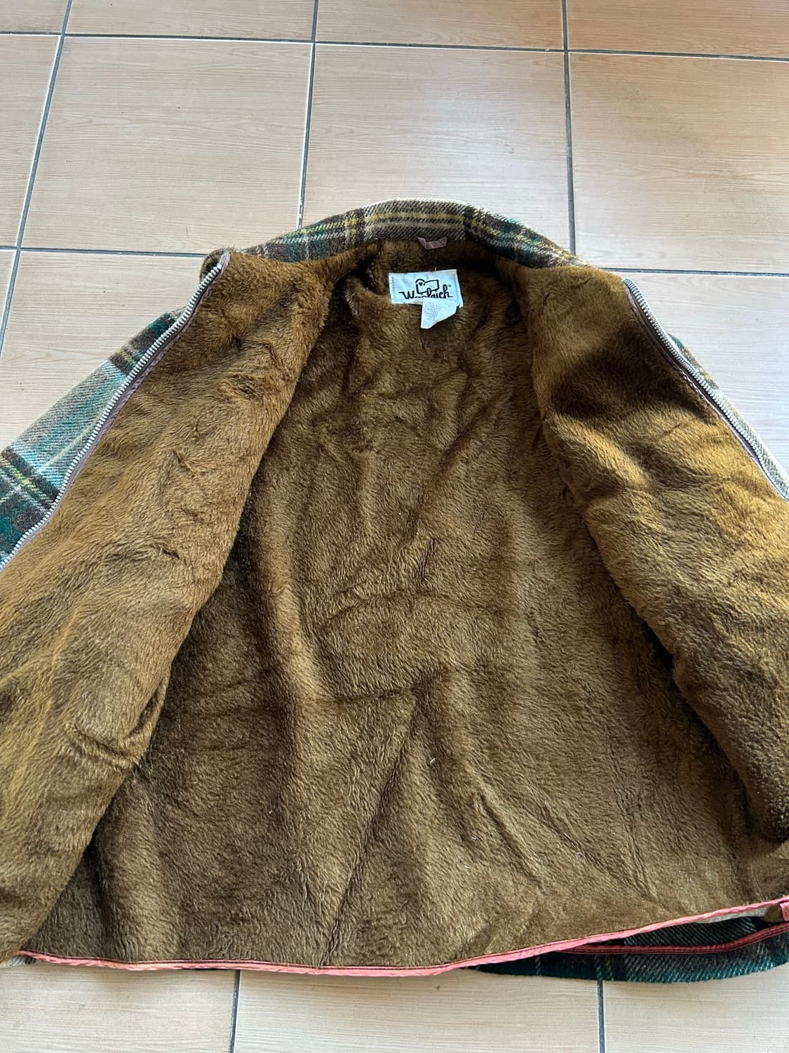 70‘s 울리치 체크 울파일자켓 상품이미지7