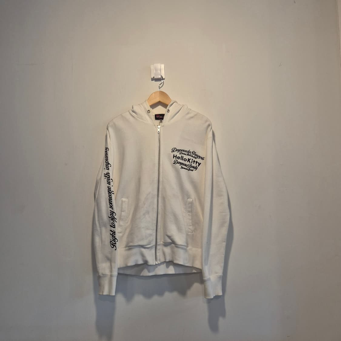 Divine retribution hoodie zip-up 상품이미지1