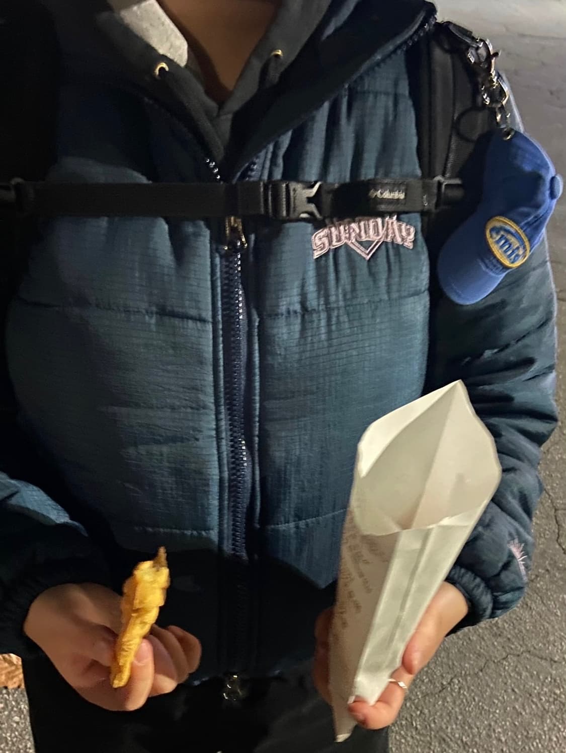 sundayfruitmarket 청록색 패딩 M 상품이미지6