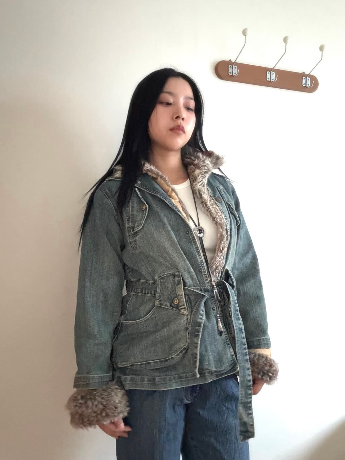 웨스턴 퍼 데님 자켓 상품이미지2