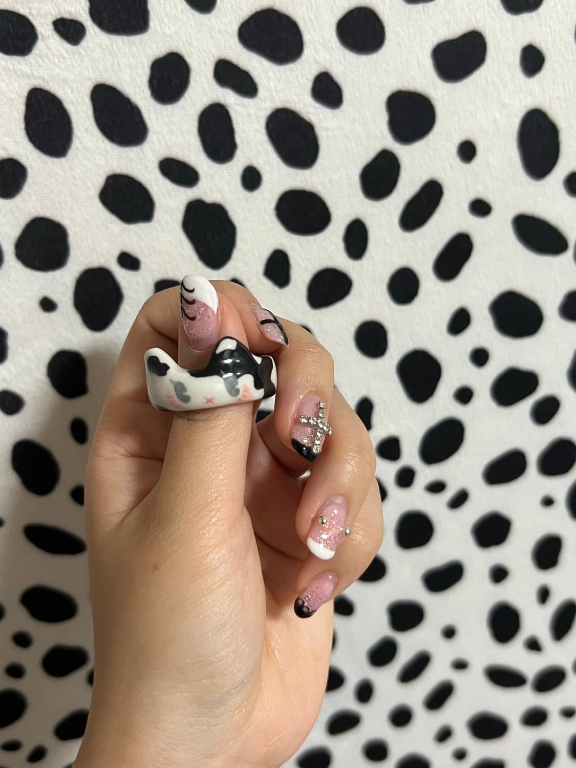 Sugarscoop 슈가스쿱 고양이 도자기 반지 상품이미지3