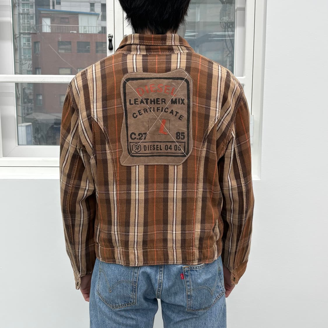 디젤 양면 스웨이드 자켓 상품이미지1