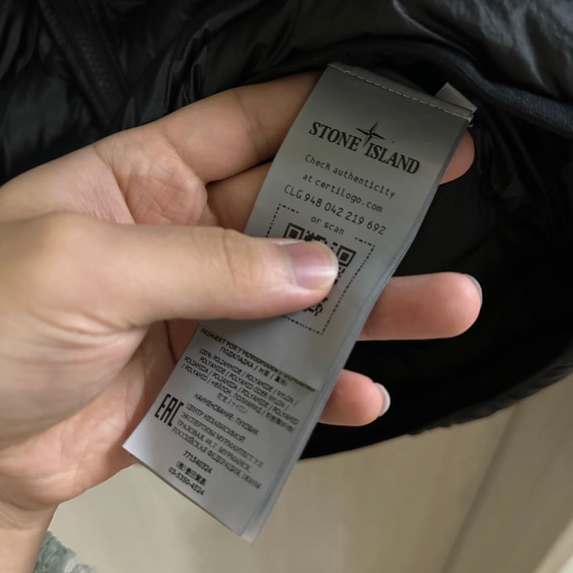 스톤아일랜드 룸우븐 경량패딩 M 상품이미지3