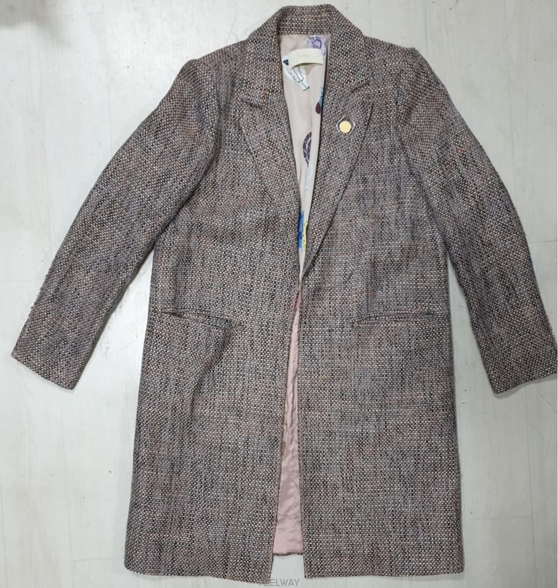 NAMU(정품)트위드소재로 만든 멋진 패션니스트 코트 점퍼 자켓 카디건  상품이미지1