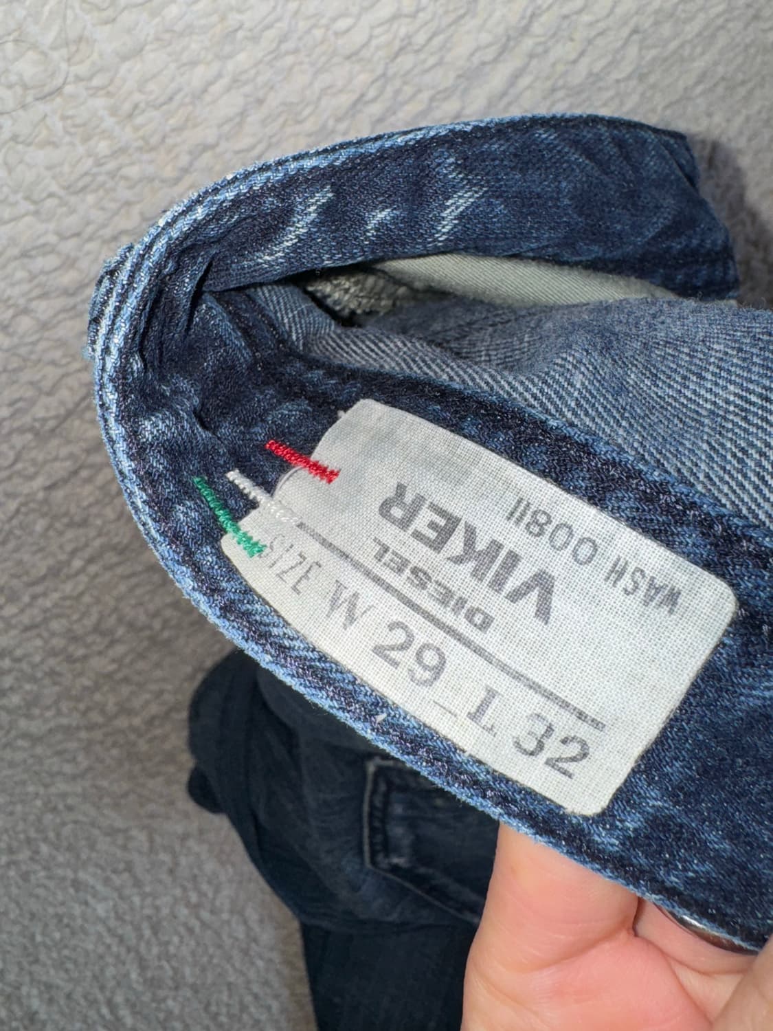 디젤 바이커 워시 00811 데님 팬츠(straight -leg )  상품이미지5