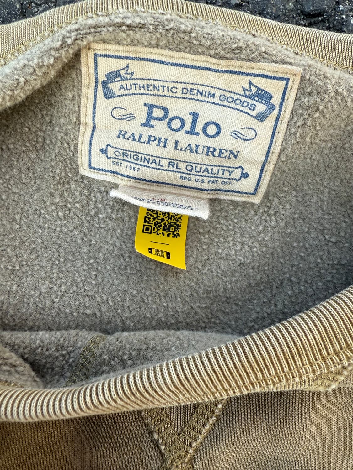 Polo Ralph Lauren 빈티지 워싱 크루넥 스웻셔츠 상품이미지3