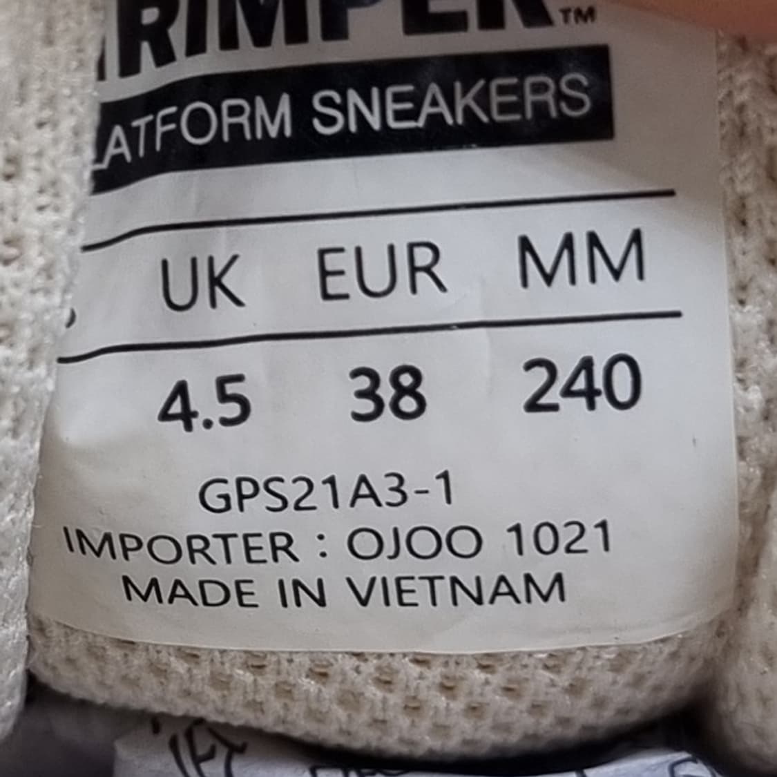 글림퍼프래즐 스틱 여성운동화240  상품이미지6