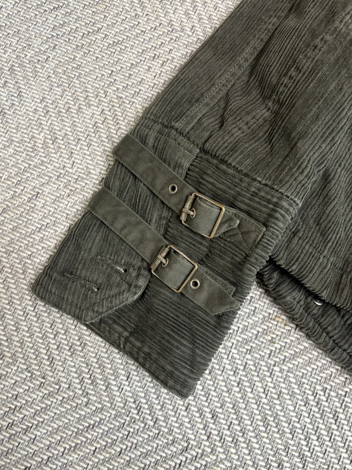 Diesel 디젤 코듀로이 버튼 퍼자켓 상품이미지4