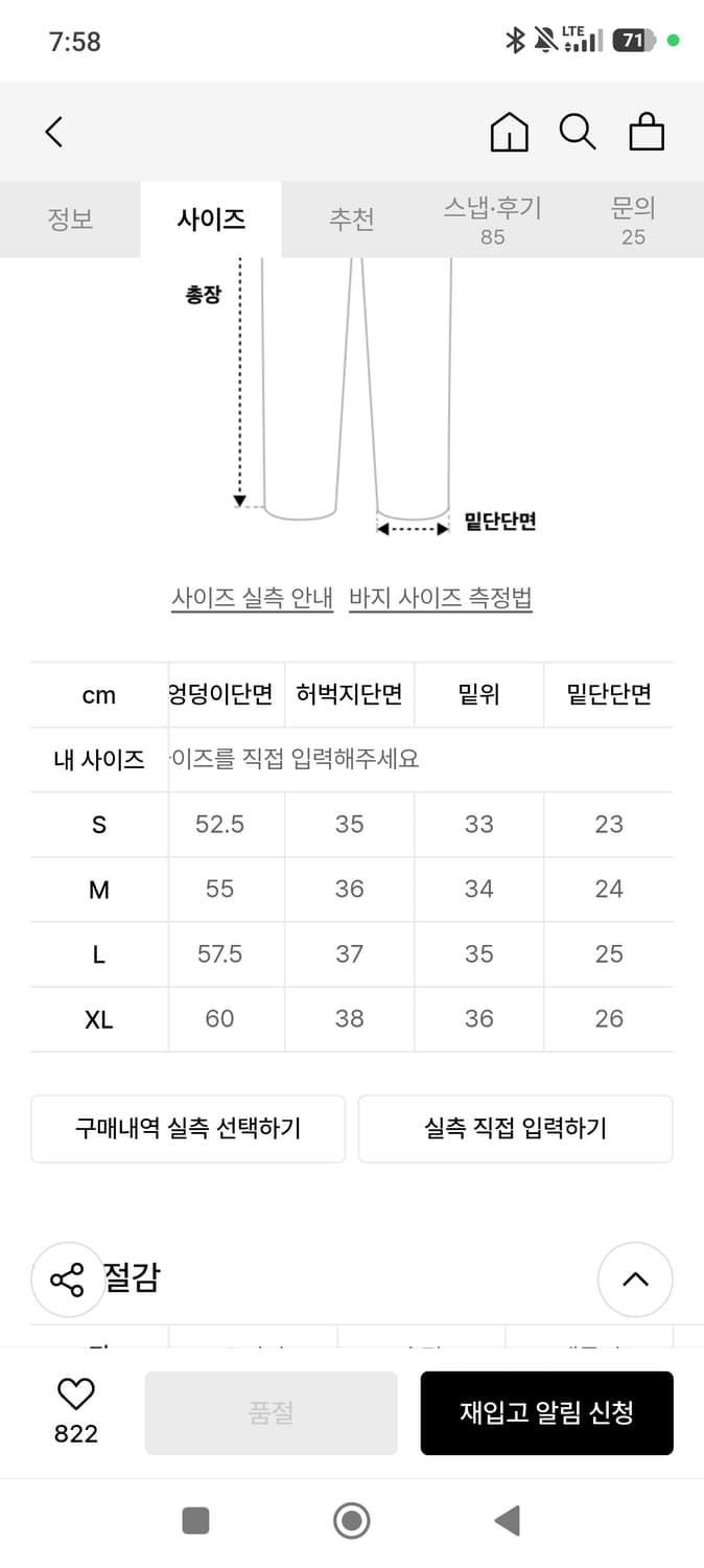 (급처) Dnsr 다트 벌룬 데님 s 상품이미지4