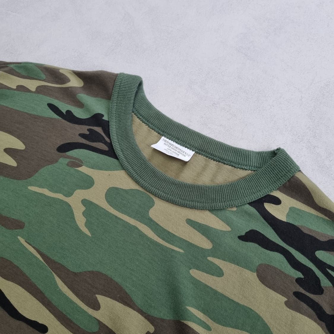 CAB CLOTHING 우드랜드 카모 반팔티 - L 상품이미지3
