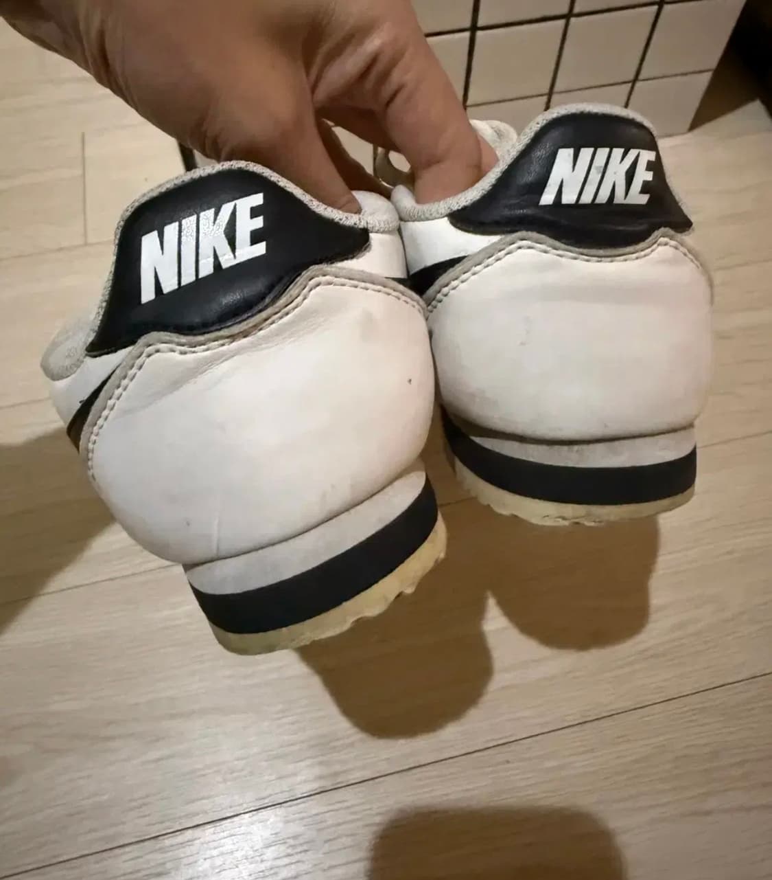 나이키 클래식 코르테즈 레더 흰검 250 상품이미지4