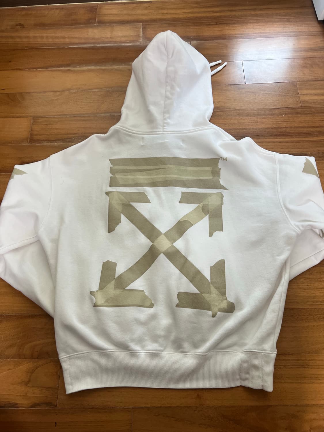 버질 아블로 시절 오프화이트 후드티 s  상품이미지2