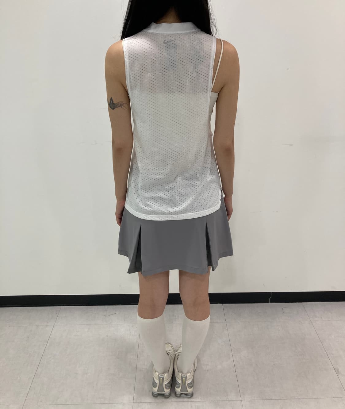 Hidden pleated mini sk 상품이미지2