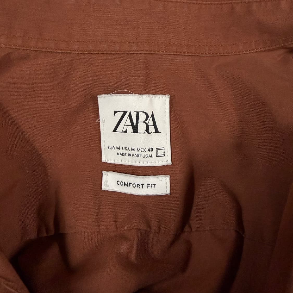L 자라(ZARA) 컴포트 핏 반팔 셔츠 상품이미지5