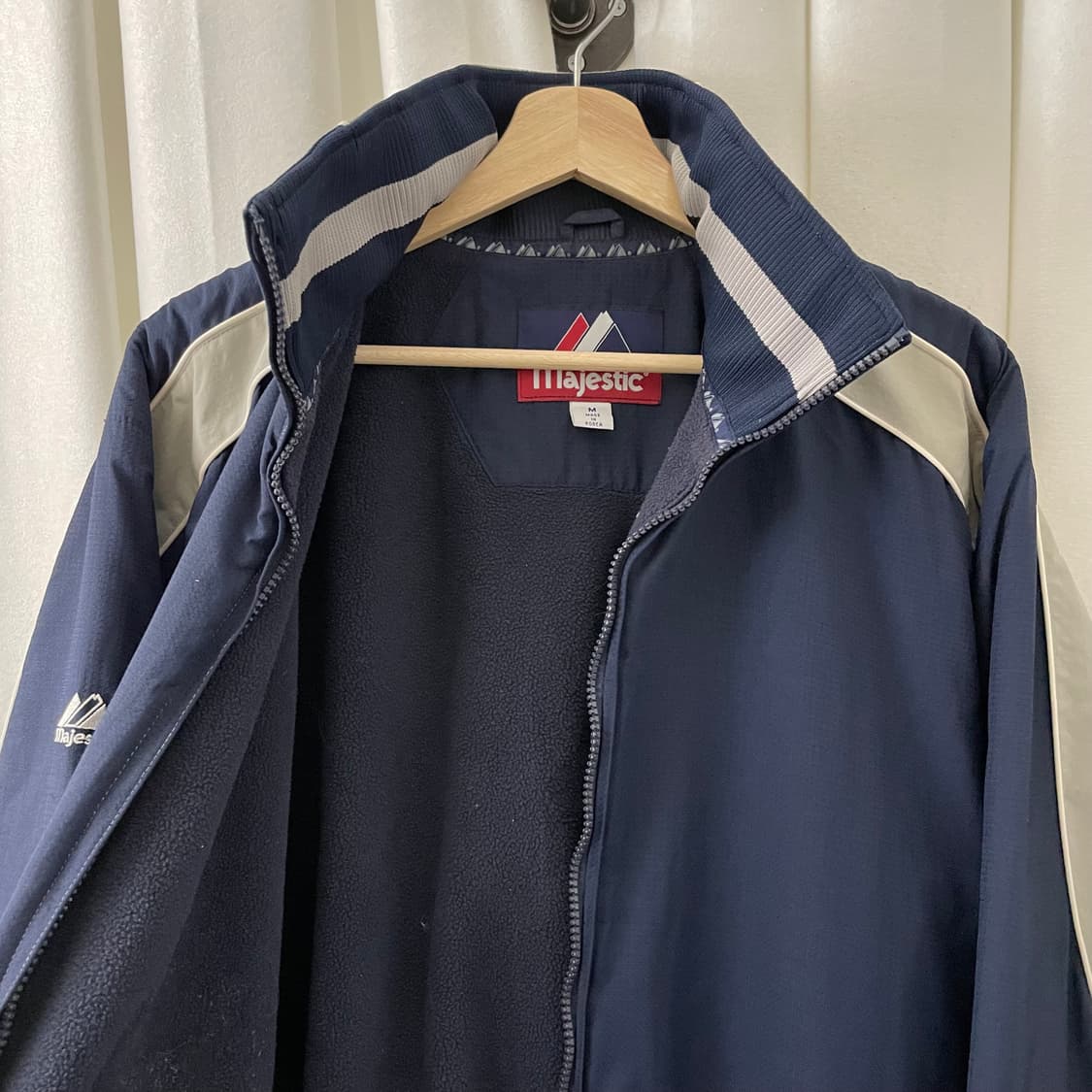 마제스틱 배색 집업자켓 상품이미지4