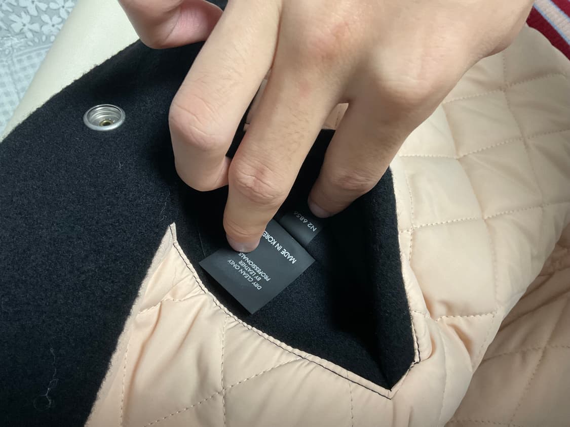 피스마이너스원 바시티 자켓 L 상품이미지7
