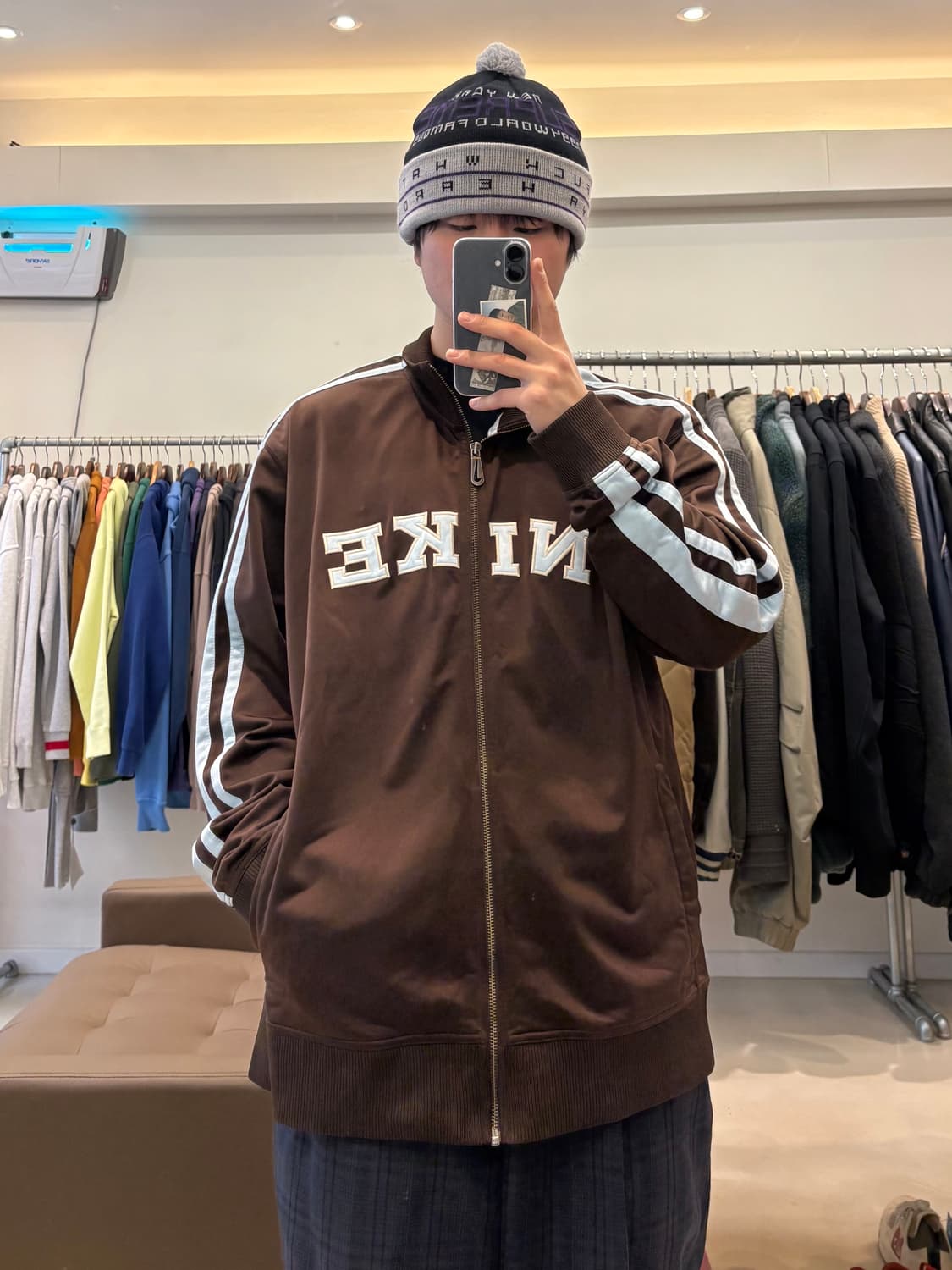 00’s 나이키 빅로고 트랙탑 집업 상품이미지9