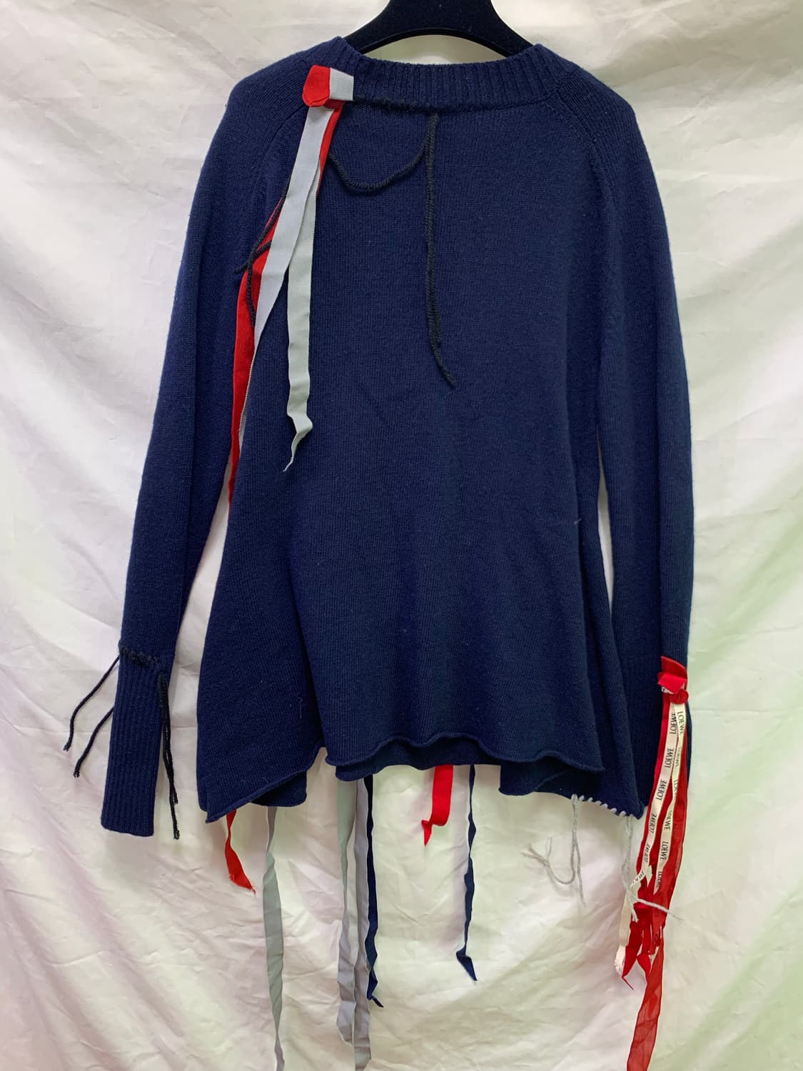 (새상품) 로에베 여성 니트 네이비  상품이미지7