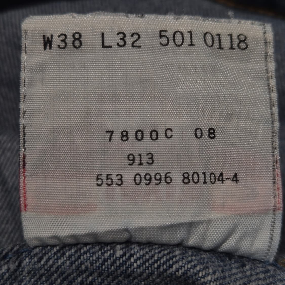[38]90s US made 리바이스 501-A237 상품이미지9