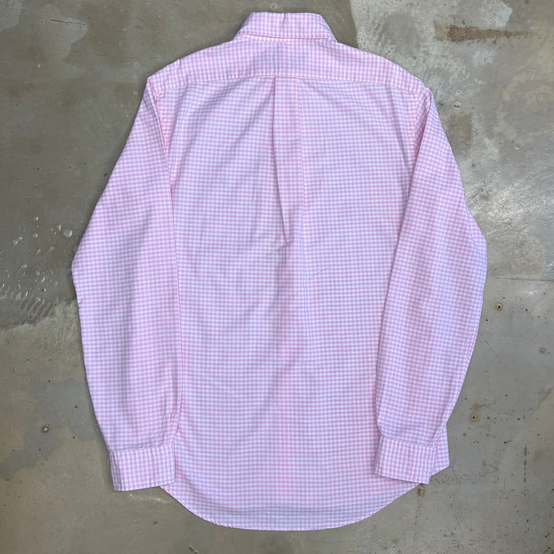 S 폴로랄프로렌 클래식핏 핑크 체크셔츠 상품이미지3