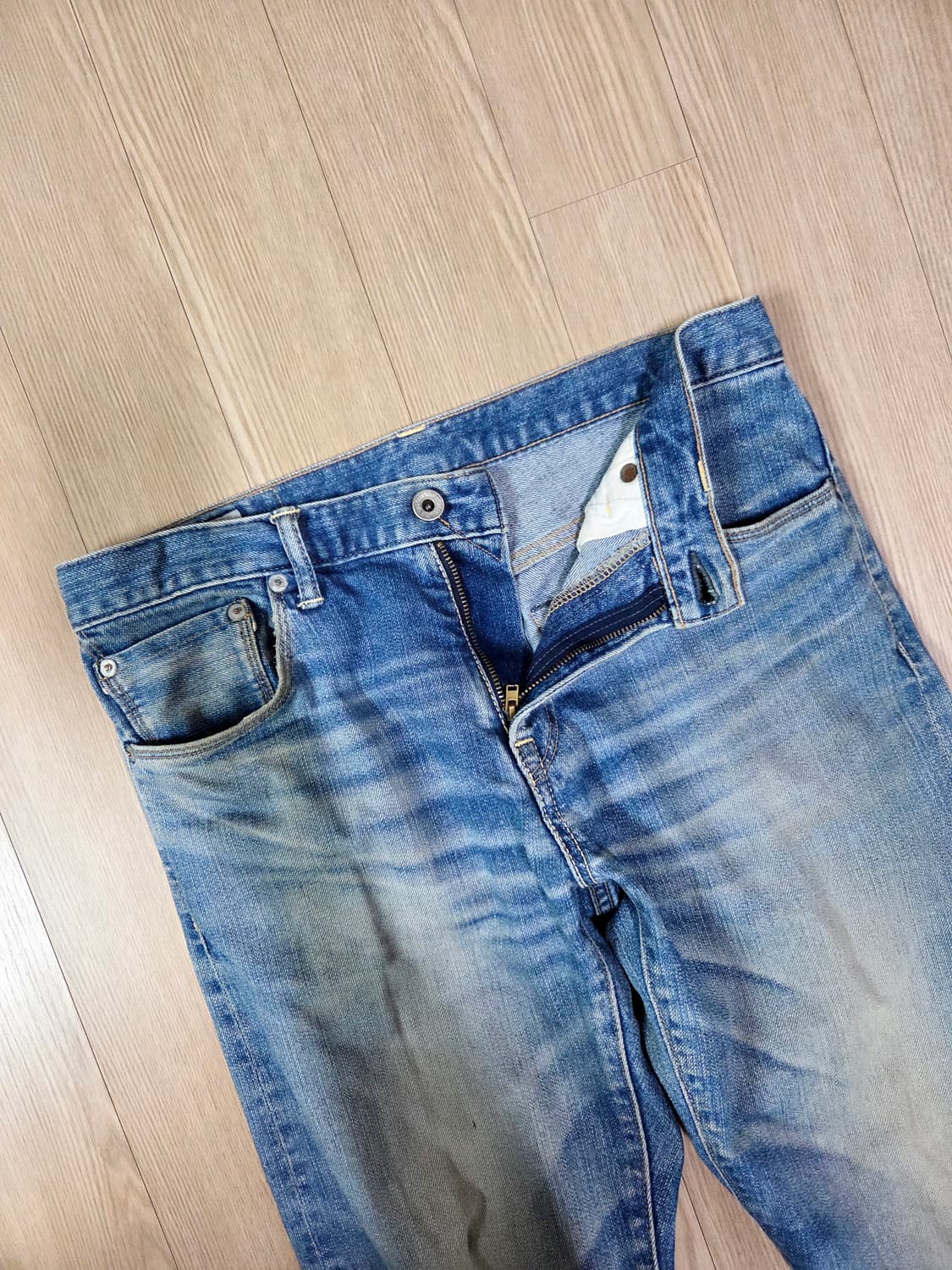 스펠바운드 재팬 테이퍼드 셀비지 데님 팬츠 상품이미지3