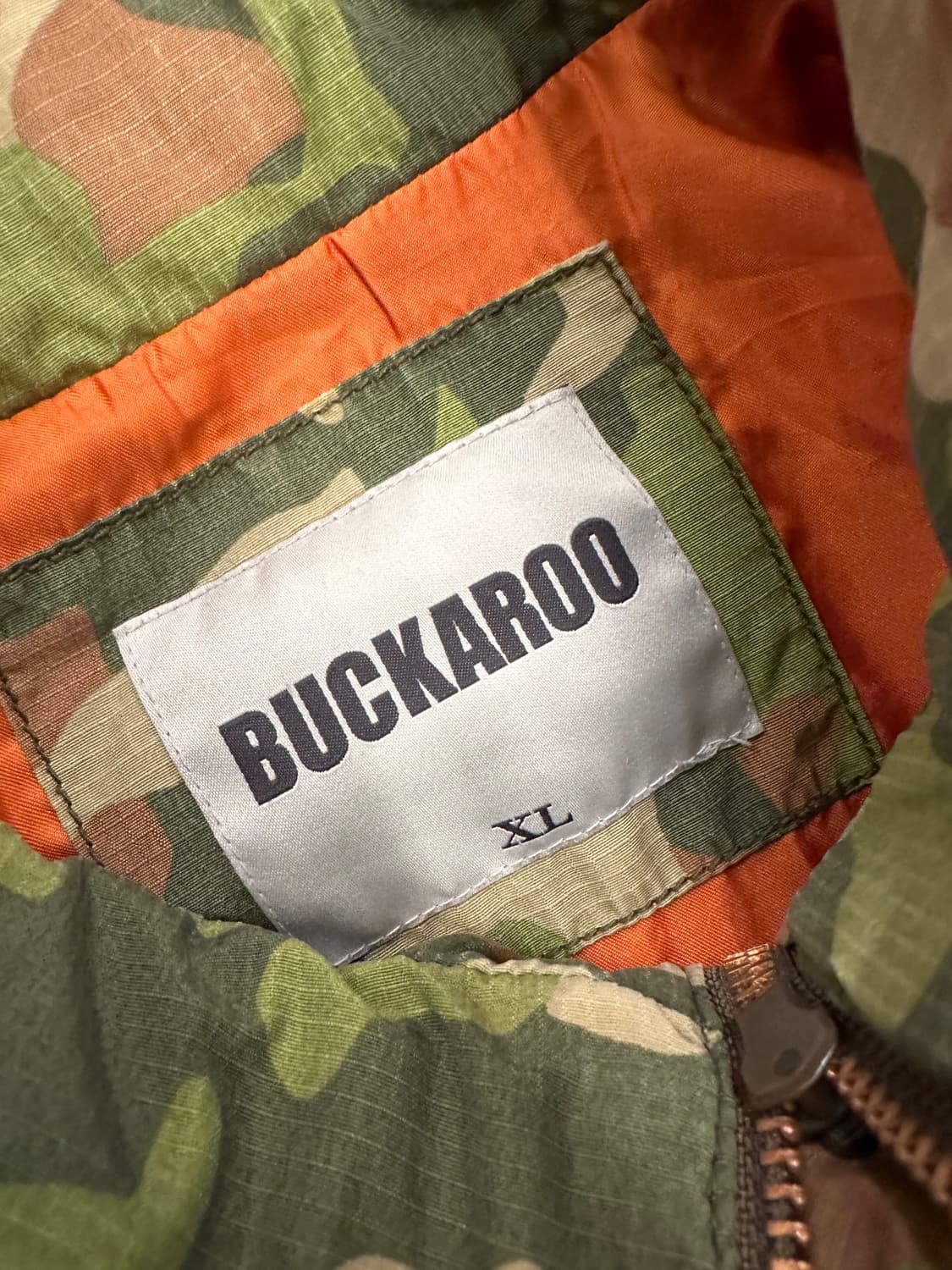 버커루 빈티지 카모 자켓 처분  상품이미지4