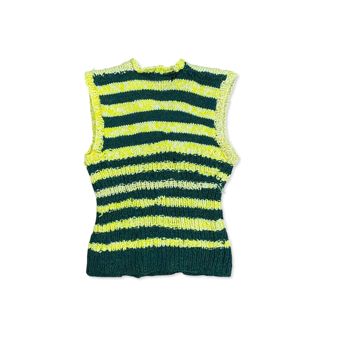 Multi yellow knit vest 상품이미지6