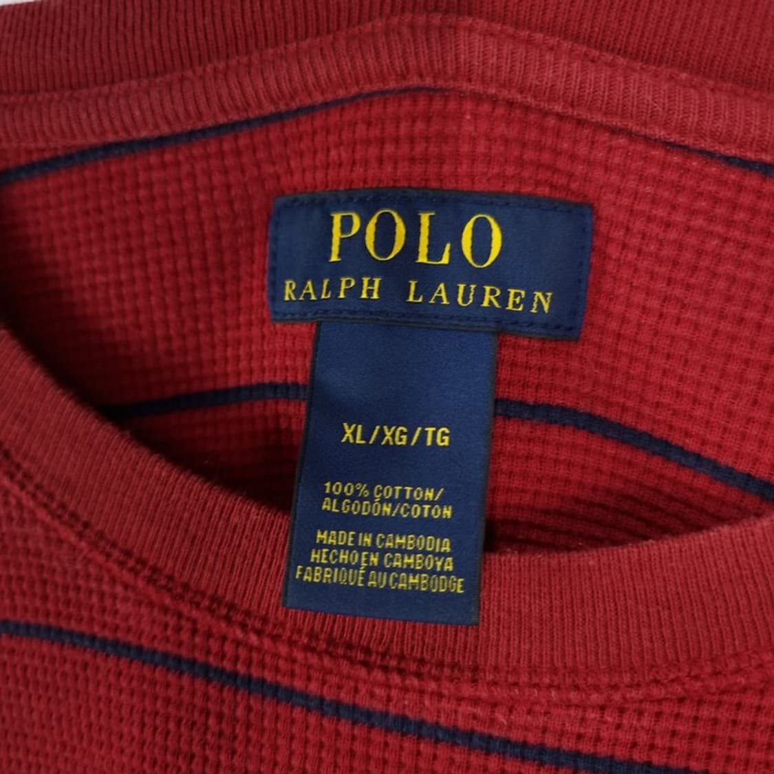 [폴로 랄프로렌] 포니 로고 자수 스트라이프 롱슬리브 긴팔티 M18244 상품이미지7