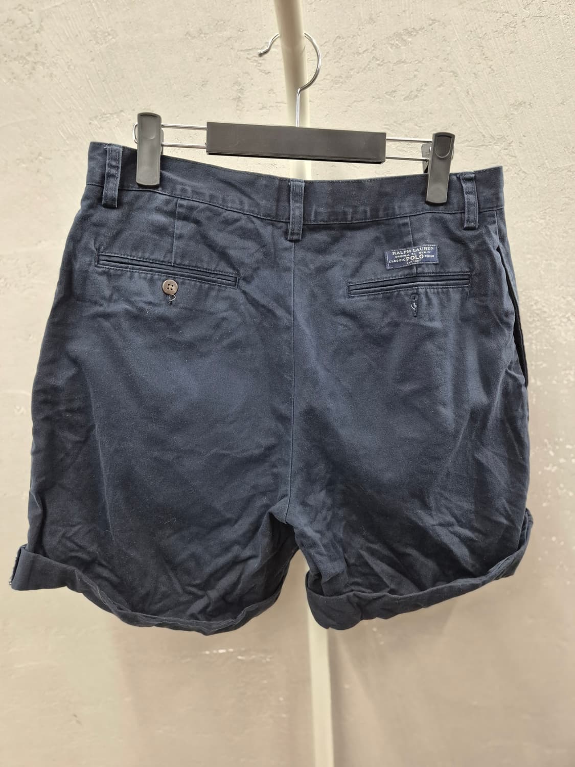 폴로 랄프로렌 네이비 치노 반바지 33 상품이미지3
