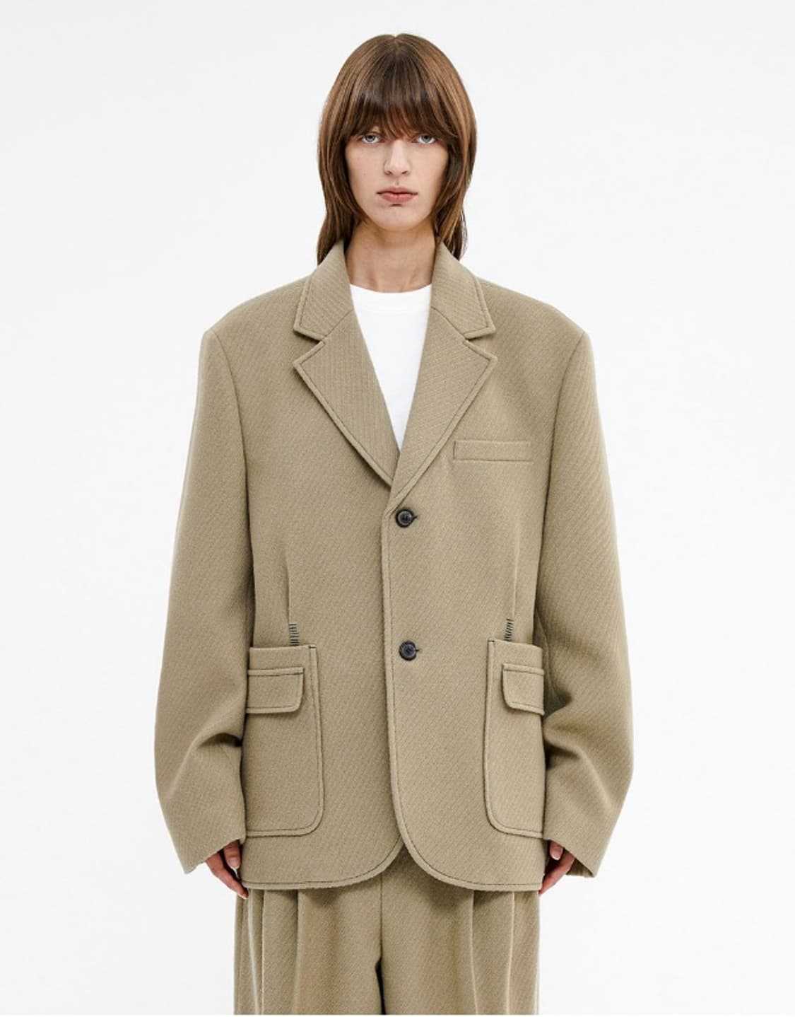 아더에러 Ation blazer Beige A2 상품이미지1