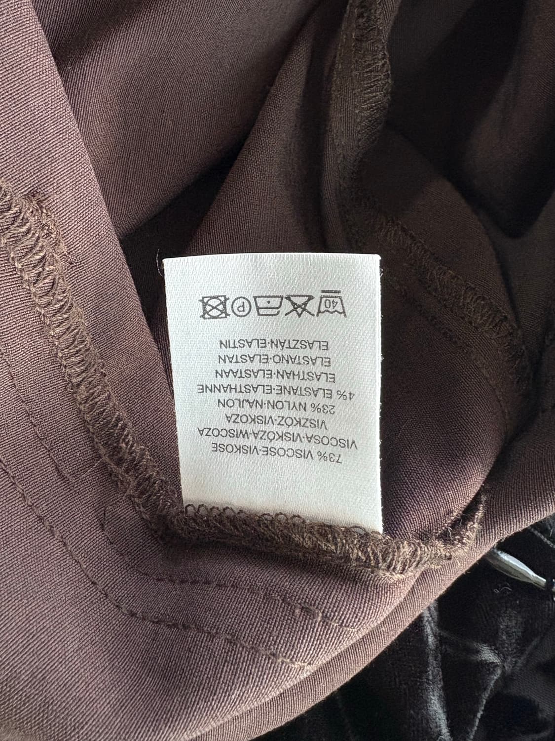 빅버클 버건디 로우웨이스트 부츠컷 팬츠 상품이미지6