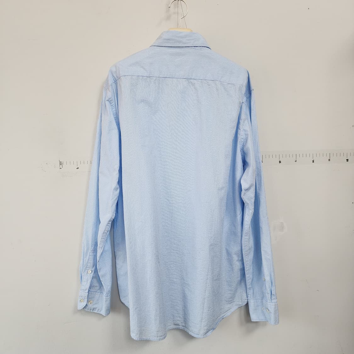 빈폴 셔츠 하늘색 스트라이프 긴팔 상품이미지4