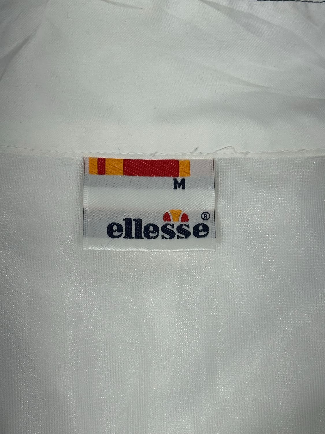 엘레쎄 화이트 블랙 사이드 라인 트랙탑 져지 상품이미지7