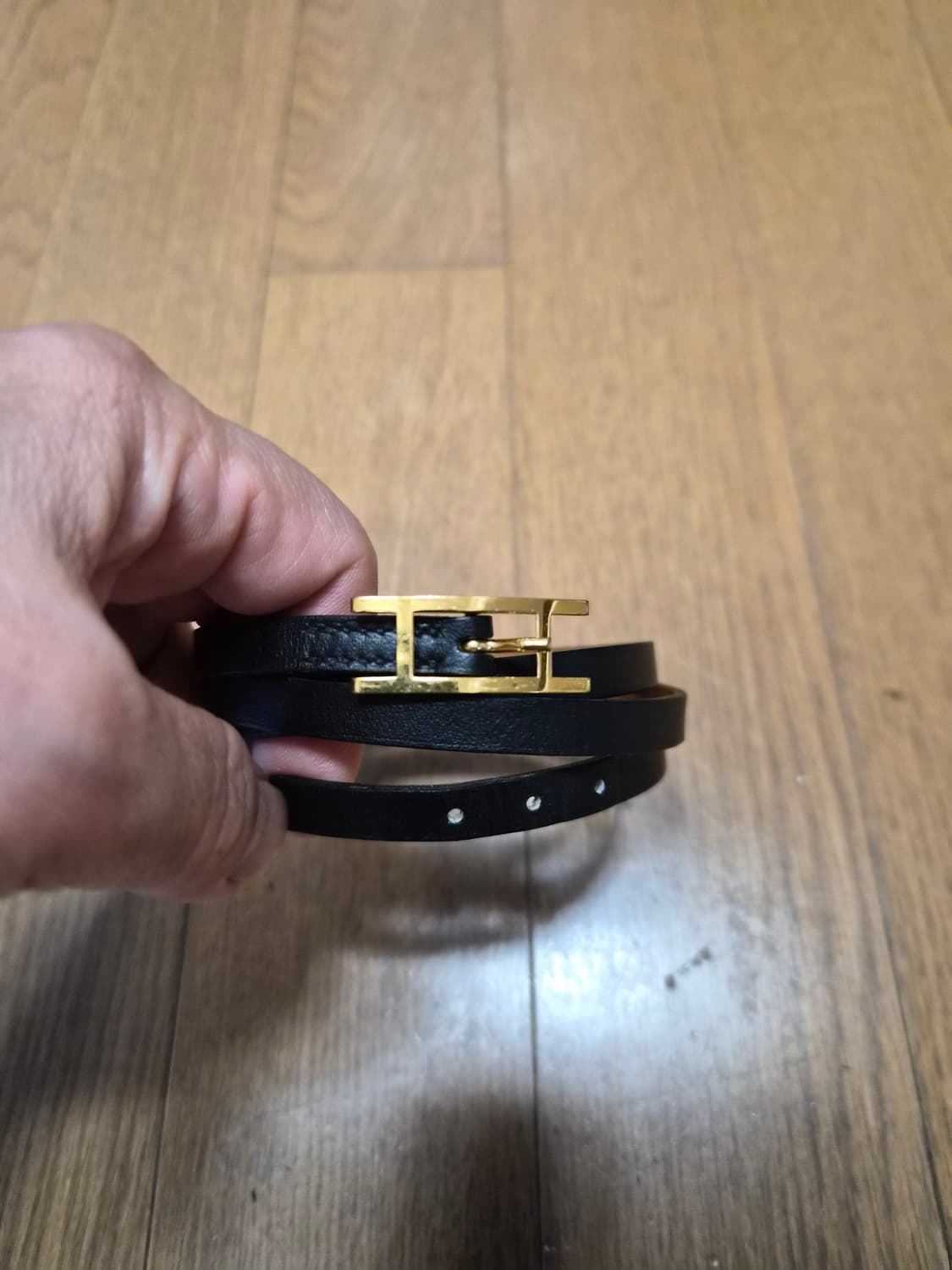 (정품) 에르메스 비하피 더블투어 팔찌 (명품 클릭아슈 클릭클락) 상품이미지2