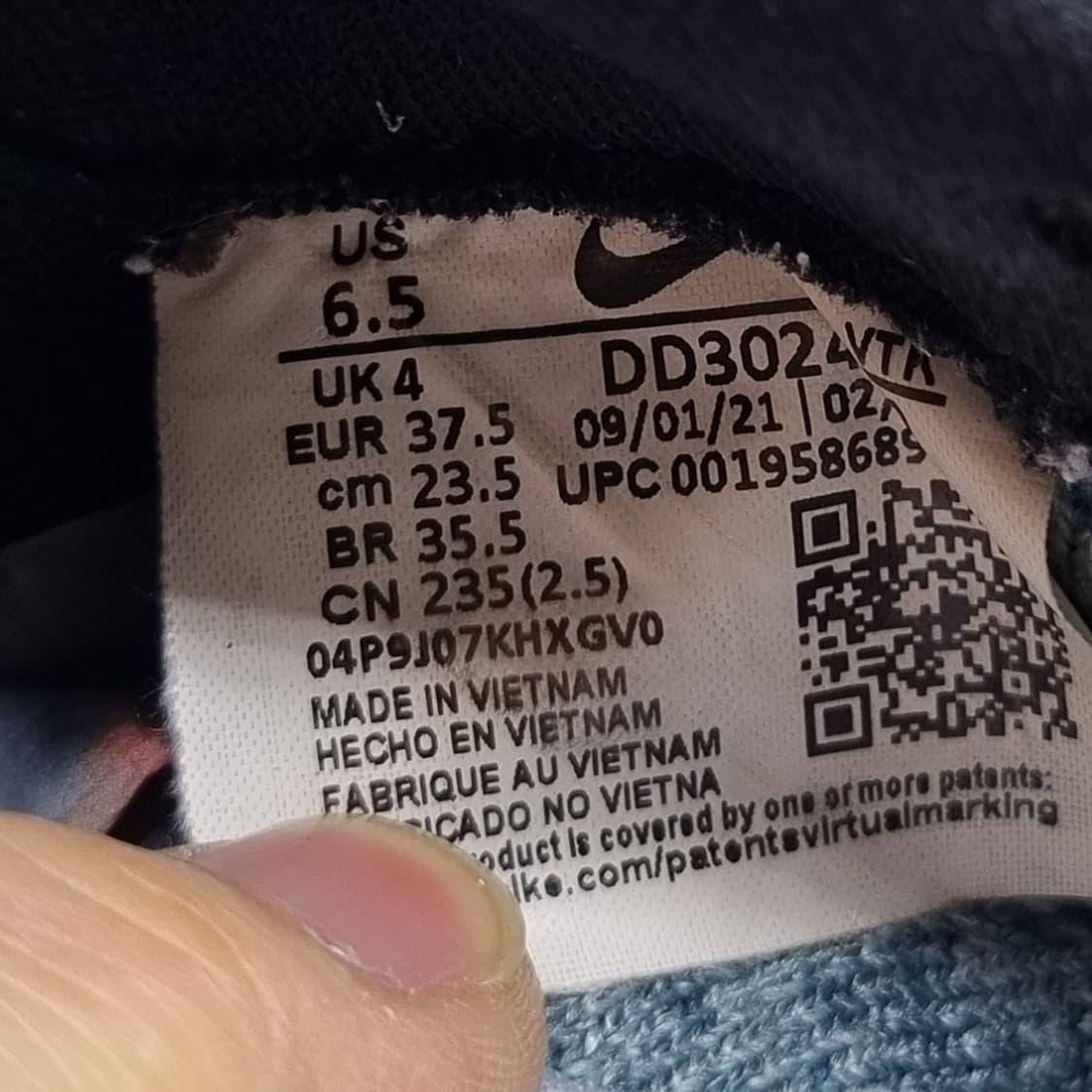 나이키 리액트 인피니티런 플라이니트3 235 상품이미지6