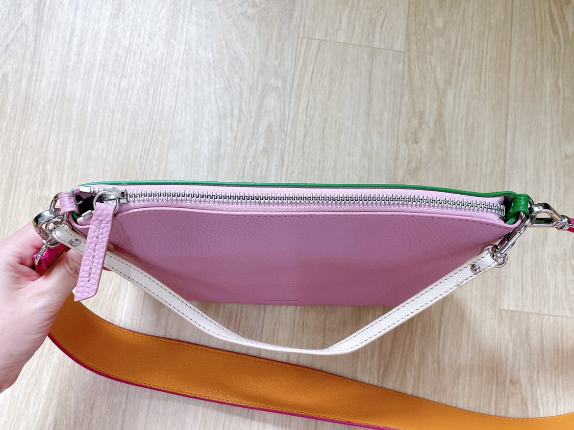 FINDKAPOOR 파인드 카푸어 플랫핑고백 투톤 숄더 겸 크로스백 상품이미지5