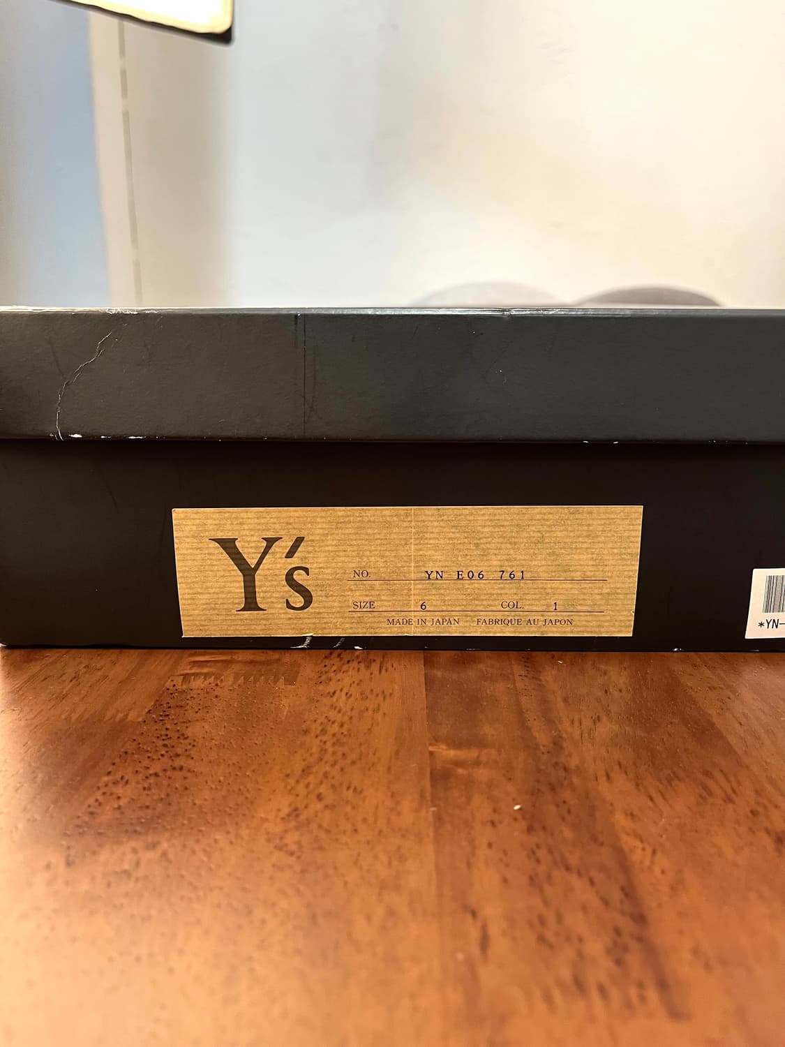 요지야마모토 지퍼 롱 레더 부츠 상품이미지6