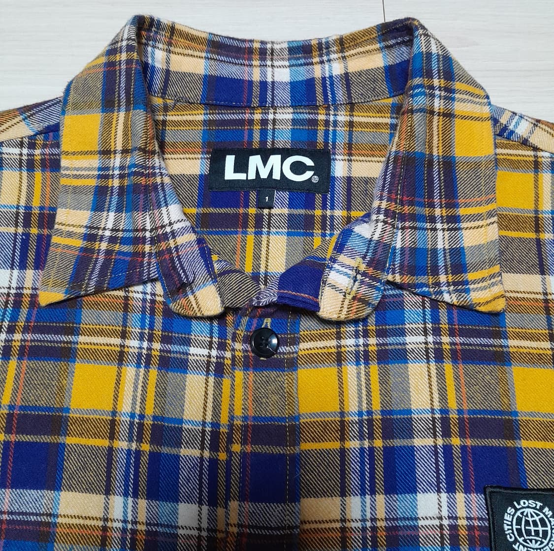 💥LMC 체크셔츠 옐로우 (1)
 상품이미지4