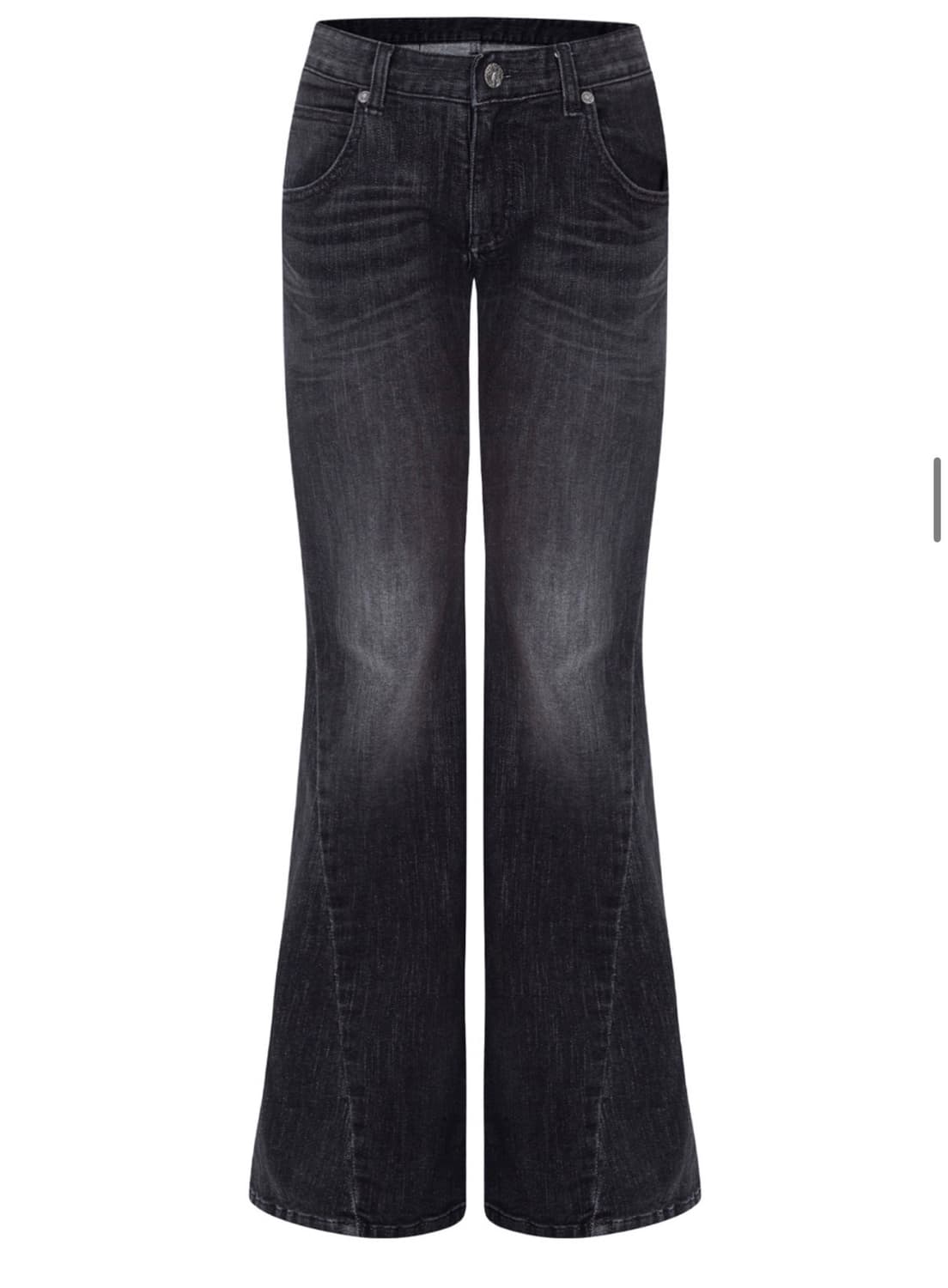 플리즈노팔로우 빈티지 워싱 부츠컷 데님 딥그레이 상품이미지2