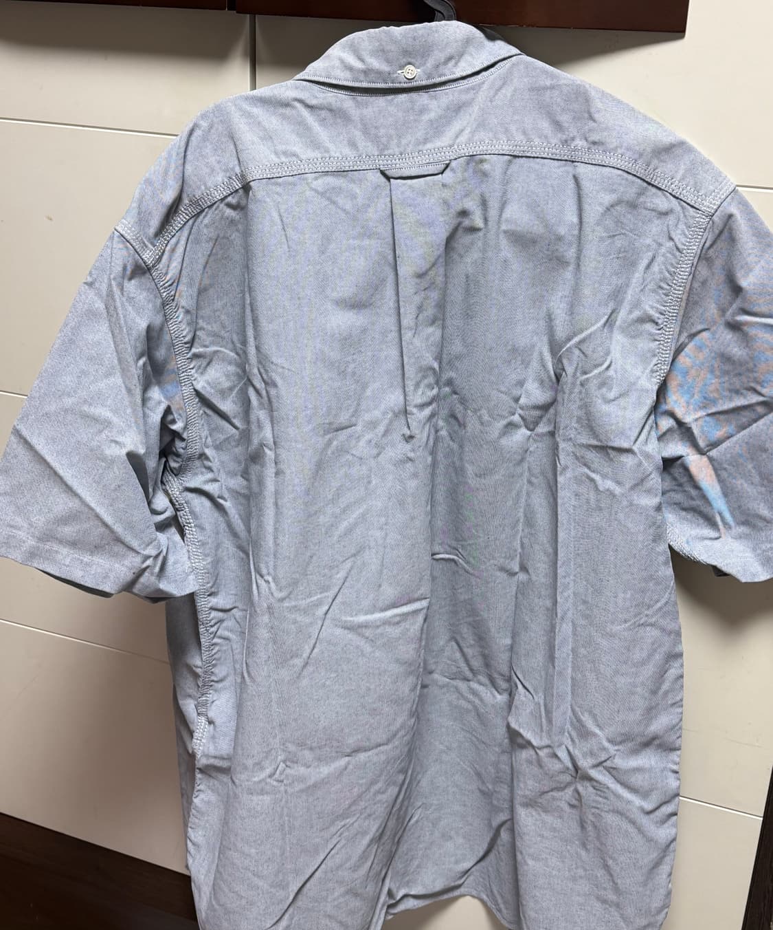 나나미카 버튼다운 윈드셔츠 M 상품이미지3